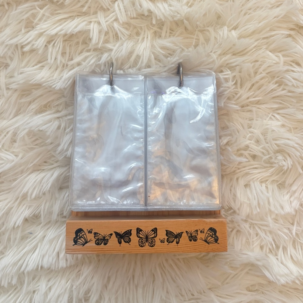 Urban Outfitters Butterfly Flip Photo Album - Mini Instax polaroids